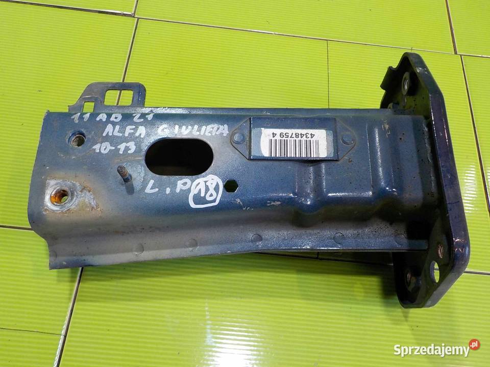 ALFA ROMEO GIULIETTA 10r strefa zgniotu lewa Pozostałe Suków