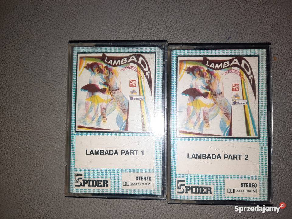Kasety magnetofonowe Lambada Part 1 i Lambada kaseta Wrocław