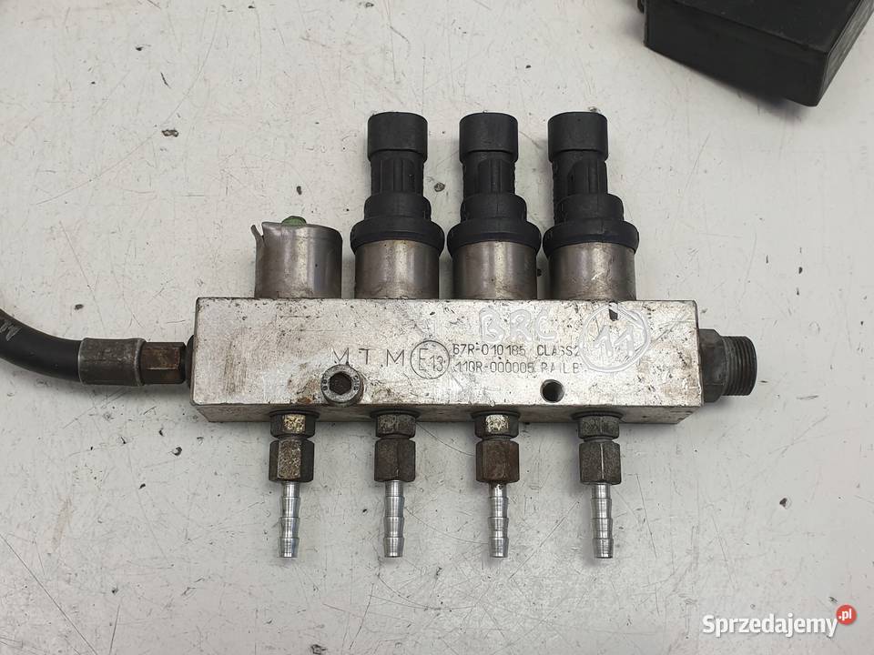 LISTWA WTRYSKOWA GAZU LPG MTM Wtryskiwacz 4 Cyl Rudka sprzedam