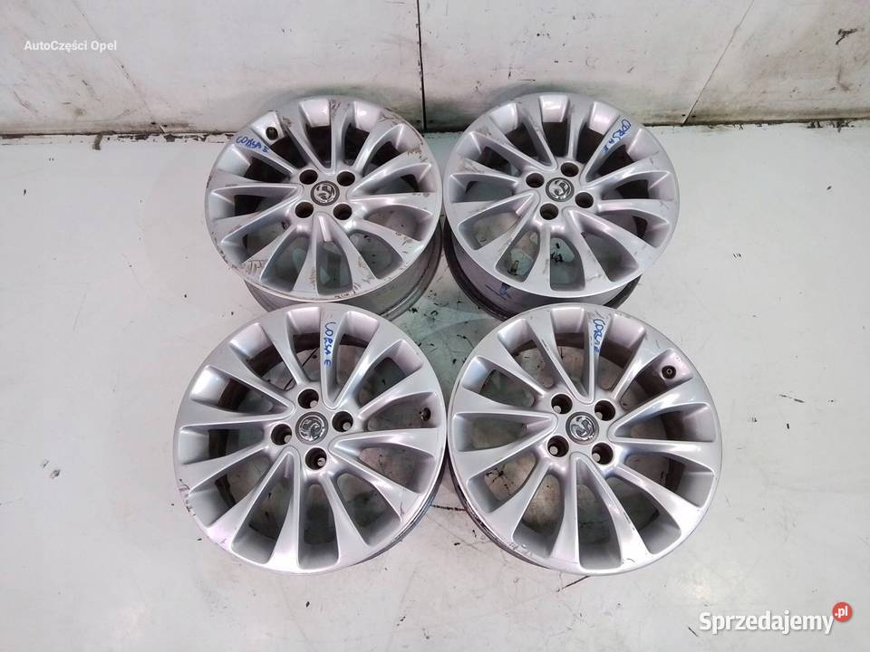 Opel Corsa E FELGI ALUMINIOWE R16 16X65J IS40 Średnica 16" Opole Lubelskie sprzedam