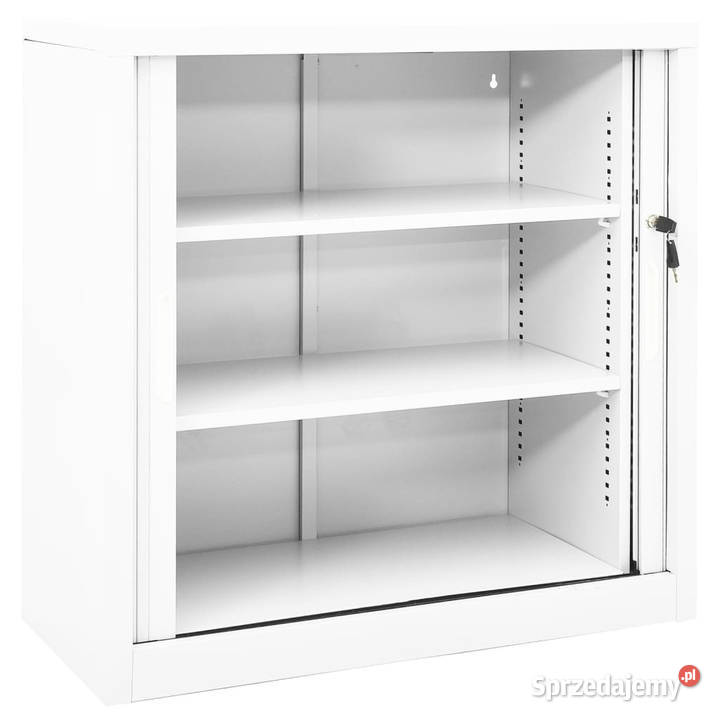 Szafka z drzwiami przesuwnymi biała 90x40x90 Warszawa