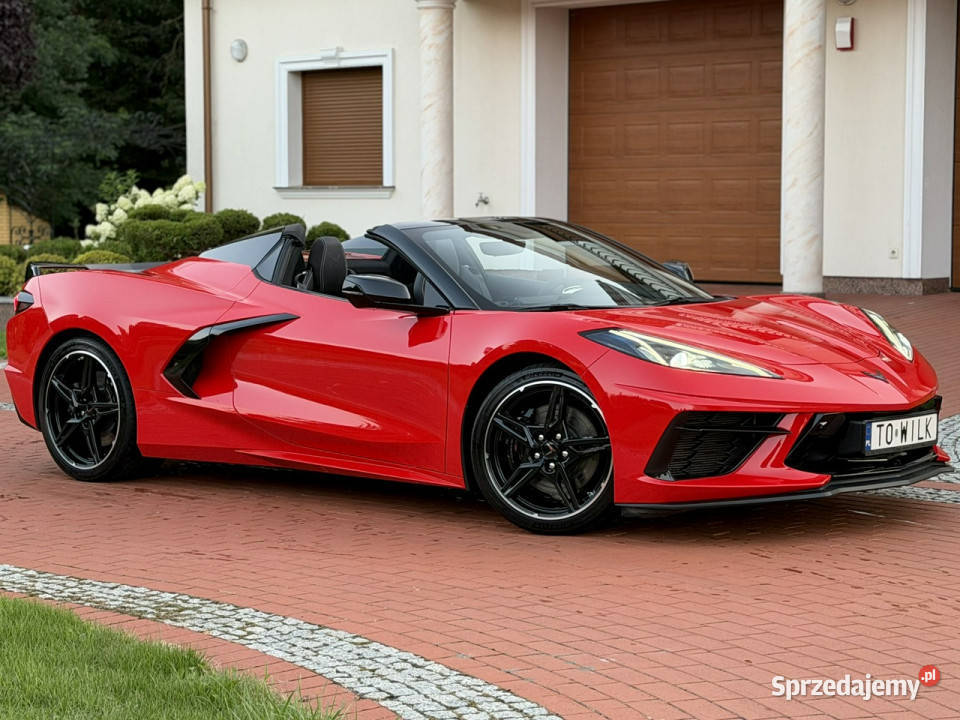 Chevrolet Corvette C8 Stingray 3LT Cabrio 62 V8 Zarejestrowany w Polsce Widełki