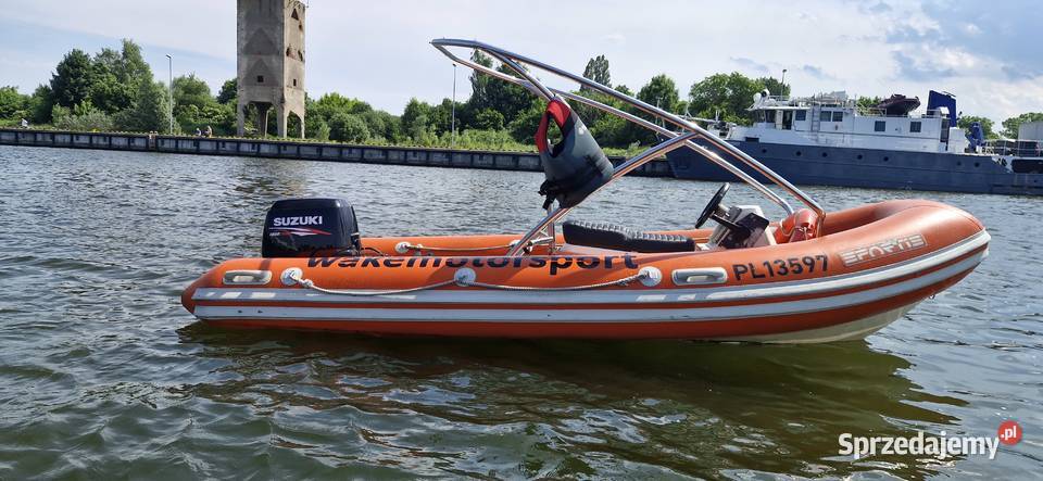 Łódź RIB WAKE Sportis 5 met silnik 70 przyczepa Gdańsk