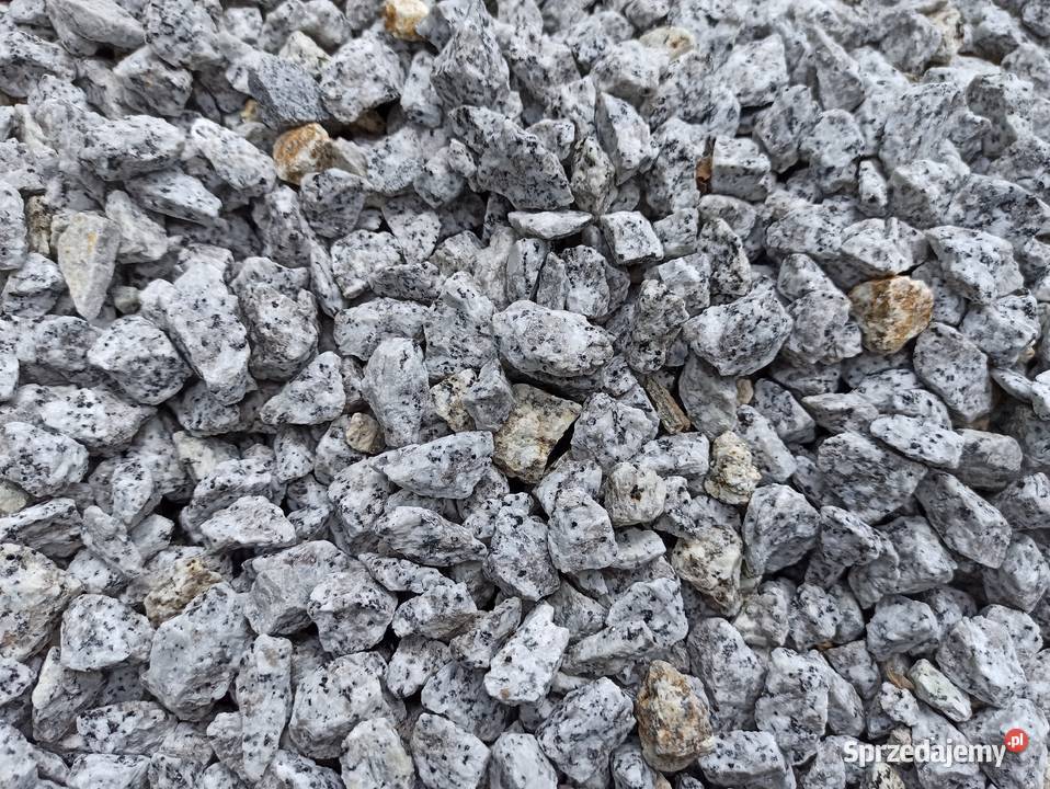 Grys Granitowy Dalmatyńczyk szary w kropki Biała Grys i kermazyt Łódź