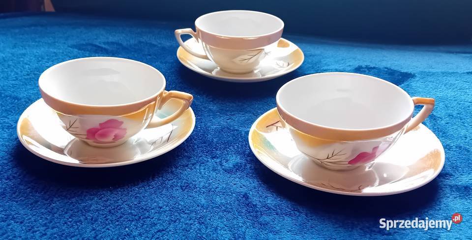 3 x filiżanka duoart deco Victoria Koźminek
