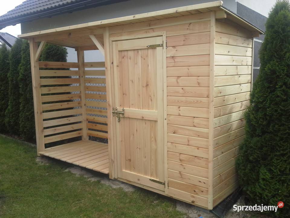 Drewutnia 2 x 11m domek narzędziowy 15 x 11m śląskie Kalety