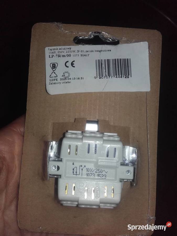 Przełącznik do sterowania żaluzjami okiennymi Dom i Ogród śląskie Będzin