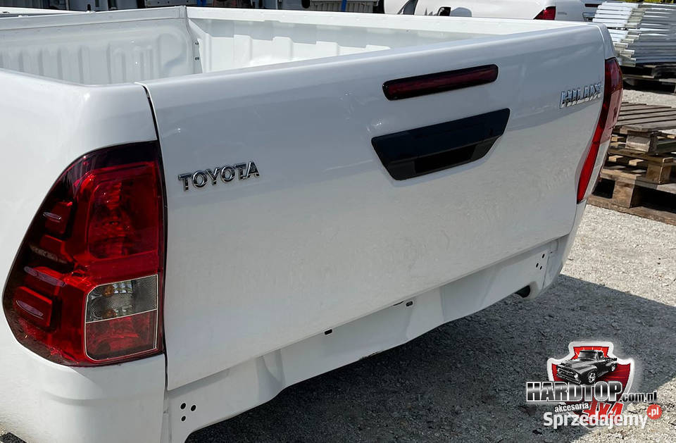 Burta Klapa bagażnika Paki Toyota Hilux 2015 Części samochodowe