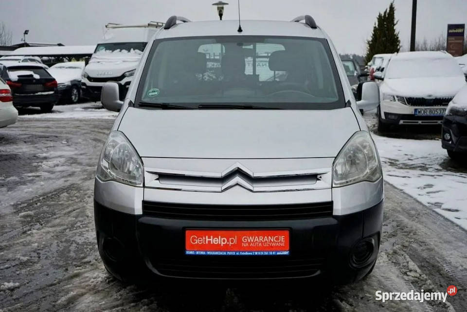 Citroen Berlingo 16HDI Klima 164 2011r srebrny Płock