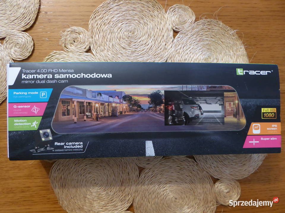 Nieużywany rejestrator jazdy w lusterku TRACER Olsztyn