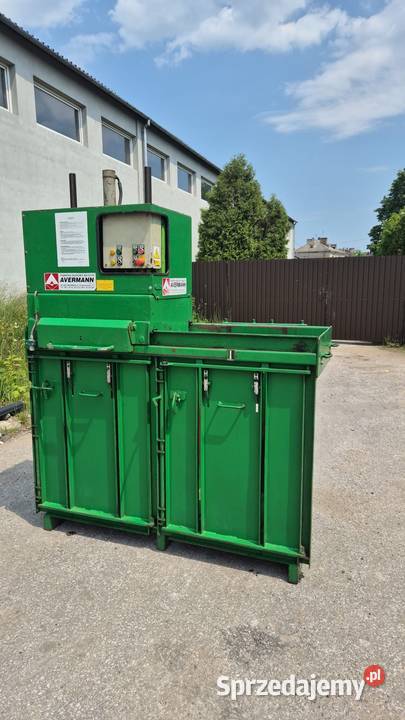 Belownica prasa dwukomorowa do foli kartonu Drzewica