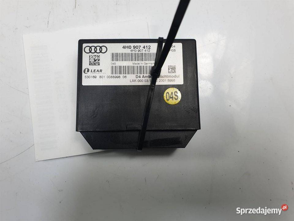 MODUŁ AUDI A8 D4 4H0907412 kujawsko-pomorskie Lipno