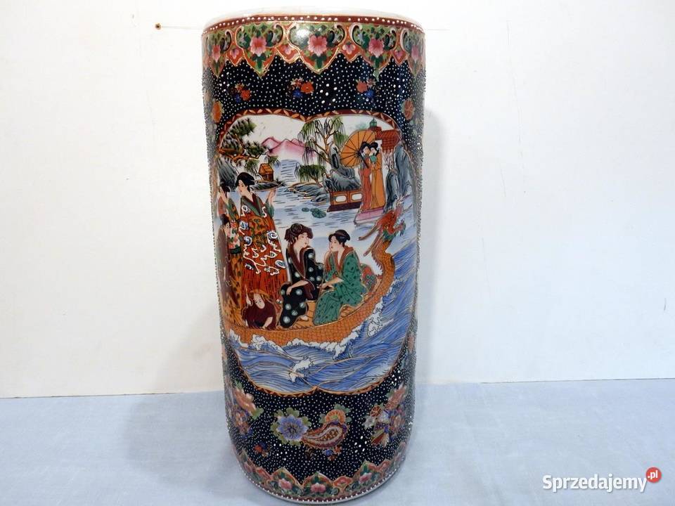 Wazon z dalekiego wschodu h 46 dekoracja