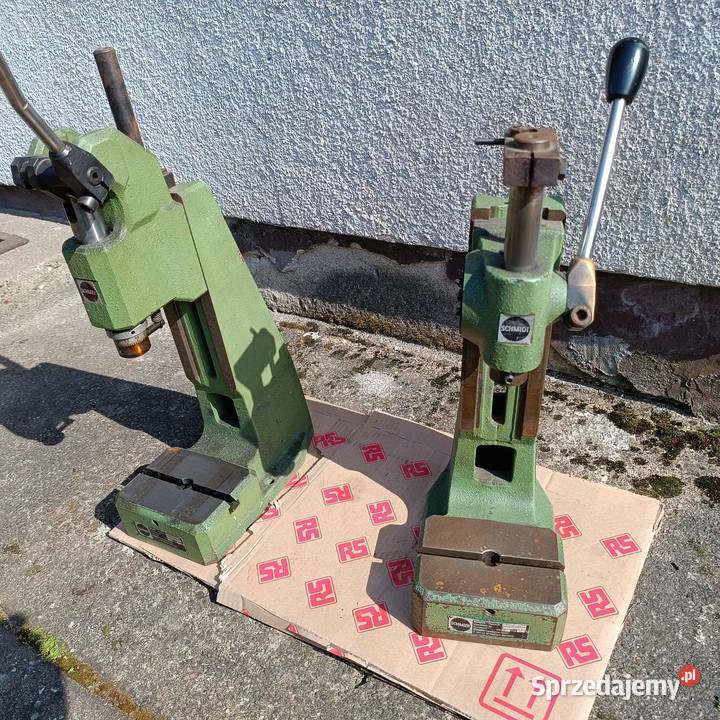 Prasa ręczna kolanowa zębata Schmidt bison wielkopolskie Szamotuły