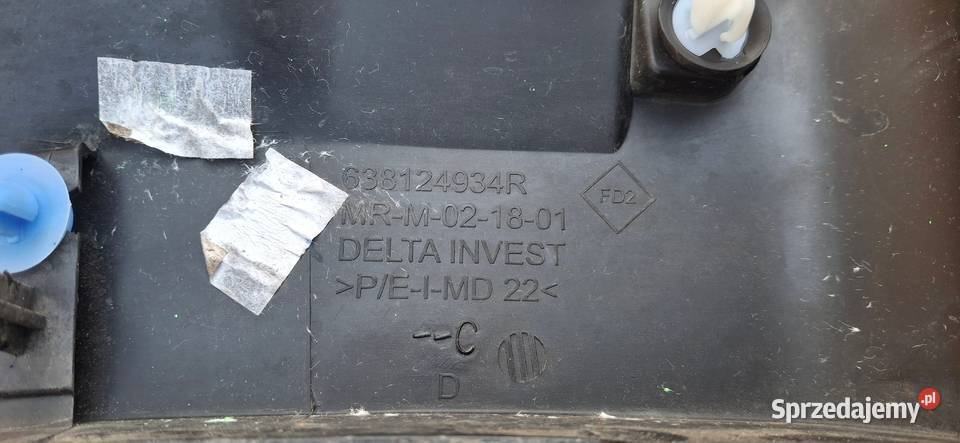 DACIA SANDERO III STEPWAY LISTWA NAKŁADKA sprzedam