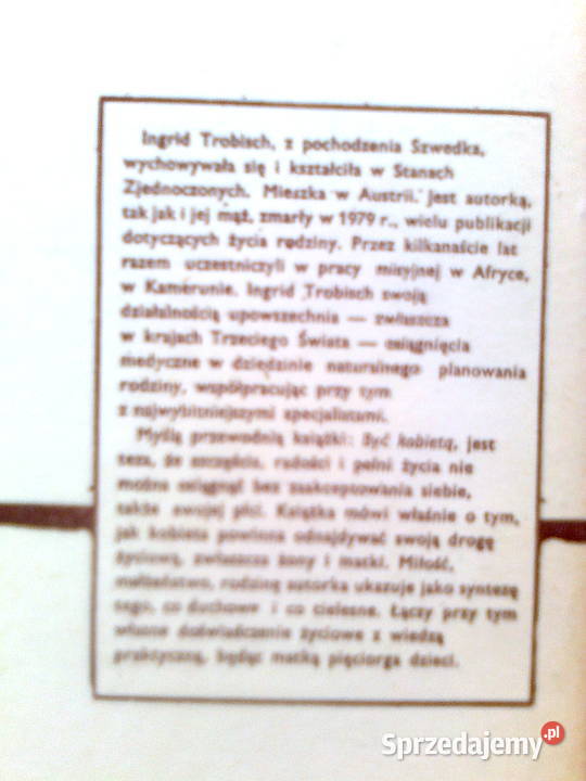 Ingrid Trobisch Byc kobietą mazowieckie