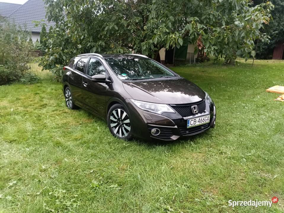 Honda Civic tourer executive salon polska lpg gniazdo USB Rawa Mazowiecka