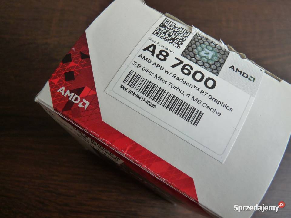 Procesor AMD A87600 4x31 GHz Wrocław