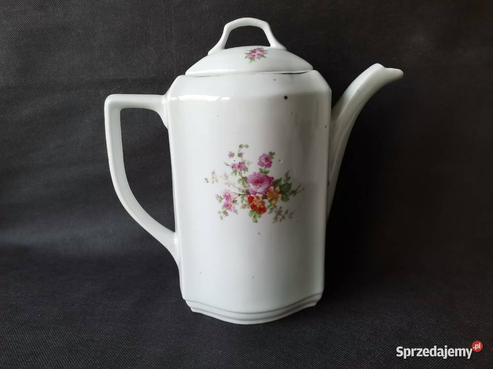 Stary przedwojenny dzbanek porcelana Śląska Katowice
