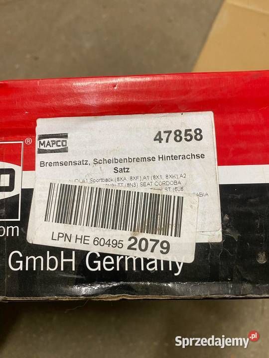Tarcze Tylna plus klocki VW Golf IV 4 Lwówek Śląski sprzedam