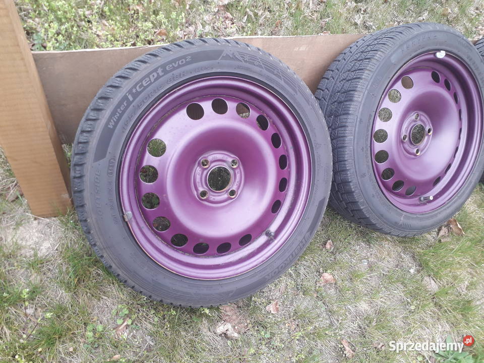 Felgi 4x100 16 x 65 ET 37 VW Seat VAG Opony 195 Działoszyn sprzedam