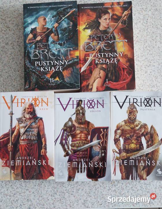 Zestaw książek fantasy mazowieckie Warszawa