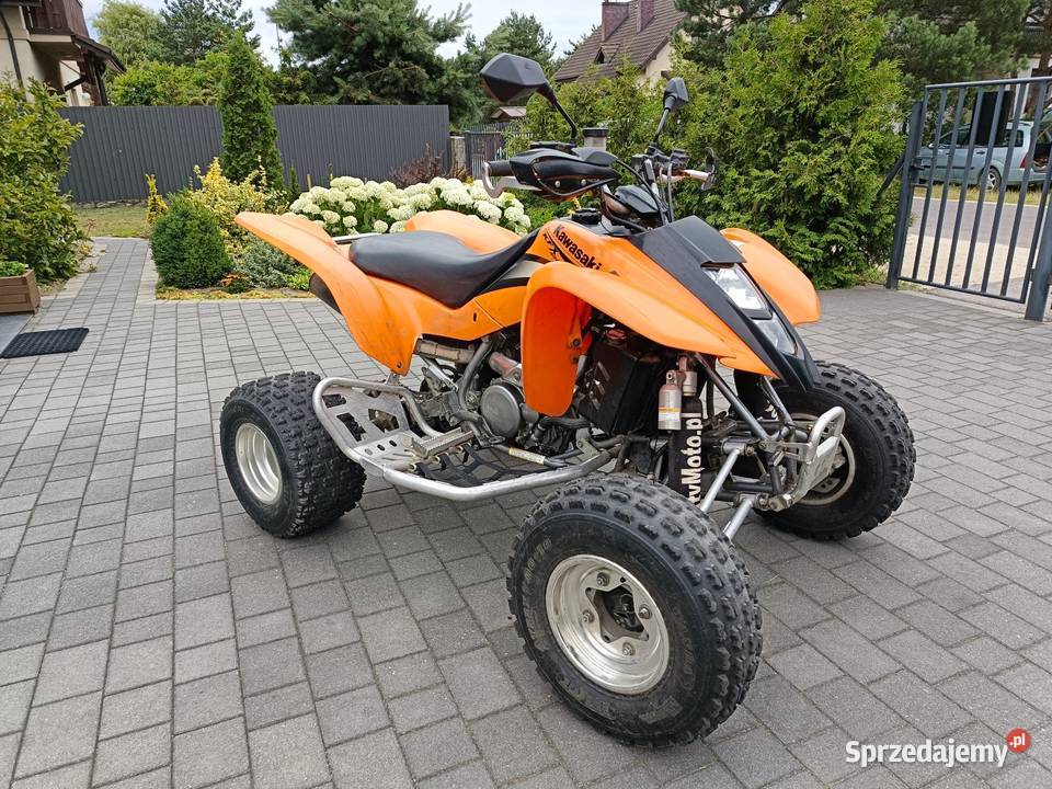 Kawasaki KFX 400 homologacja 15kW L7e quad - ATV Toruń