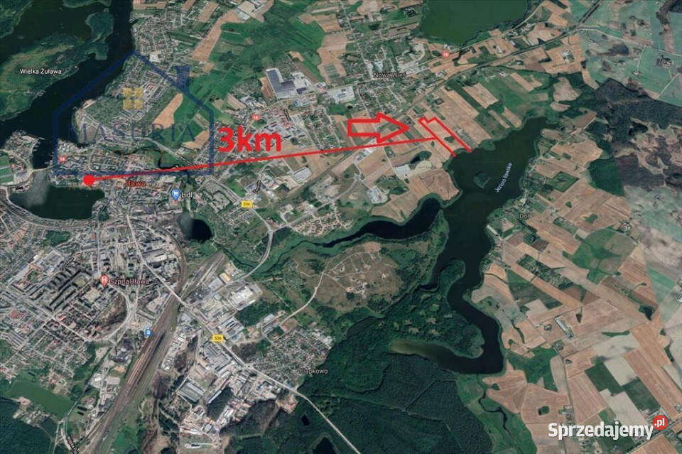 Działka pod zabudowę domów jednorodzinnych Nowa Wieś