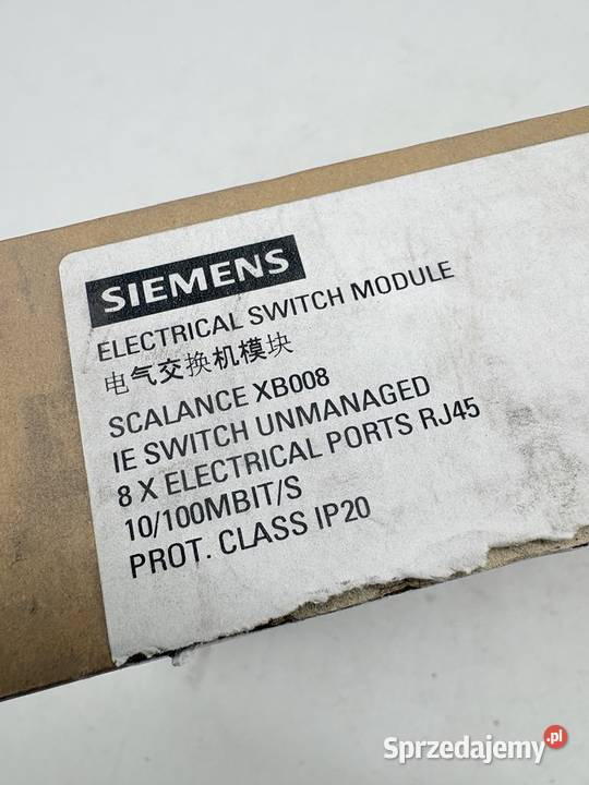 Siemens 6GK50080BA101AB2 Scalance XB008 Warszawa