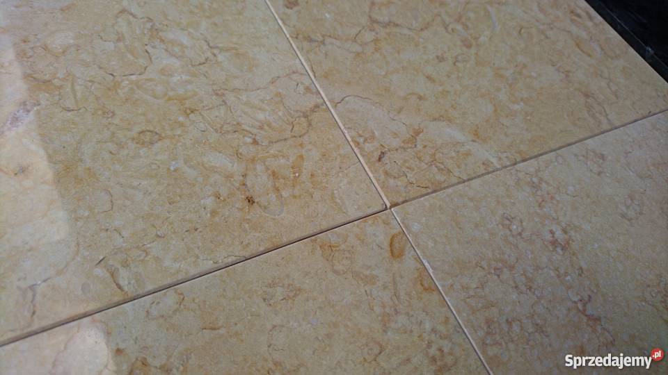 Płytki marmurowe GIALLO ATLANTIDE w piaskowym dolnośląskie Niemcza sprzedam