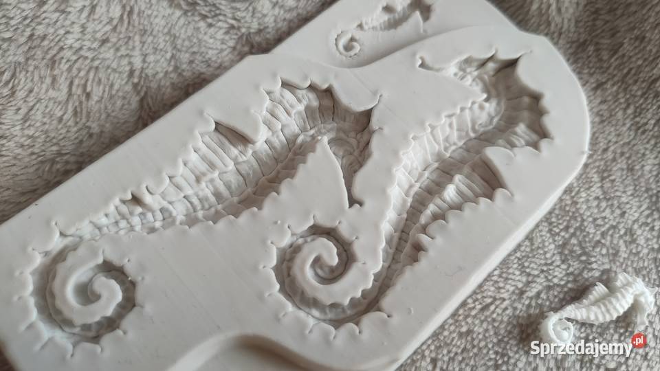 Forma foremka silikonowa konik morski koniki Tarnowskie Góry