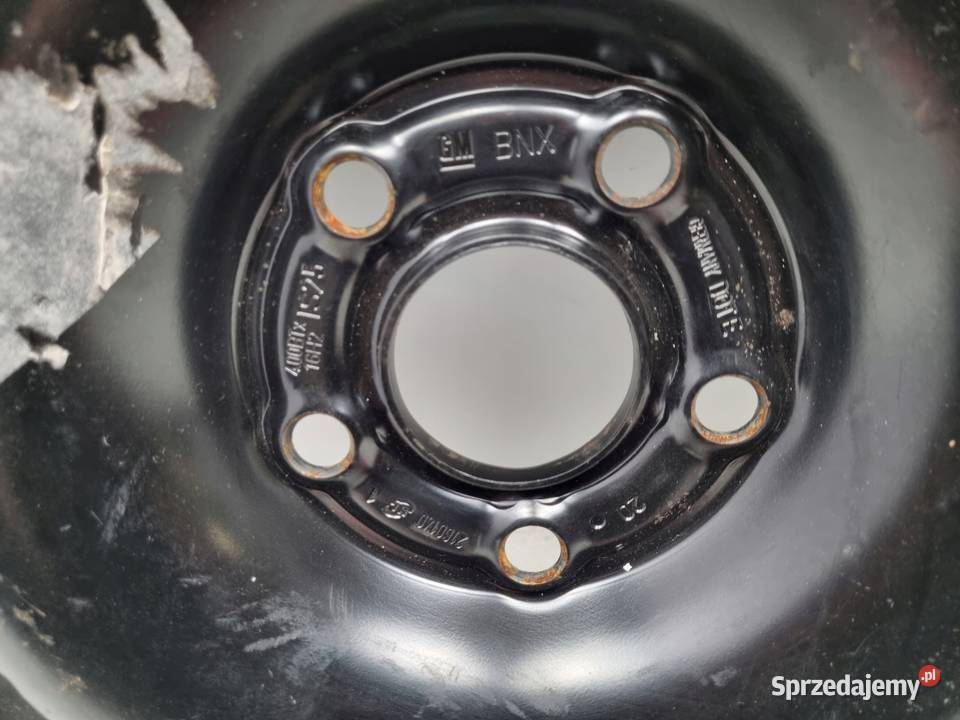 KOŁO DOJAZDOWE Opel Astra J Zafira C dojazdówka