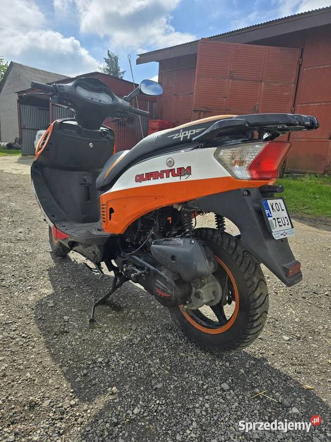 Skuter Zipp Quantum Rs50 Zarejestrowany opłacony kupiony w polskim salonie Pilica