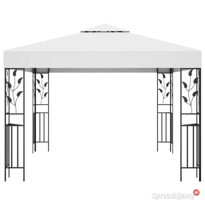 vidaXL Altana 3 x 3 m biała 180 gmSKU312242 Stojaki na wino Warszawa