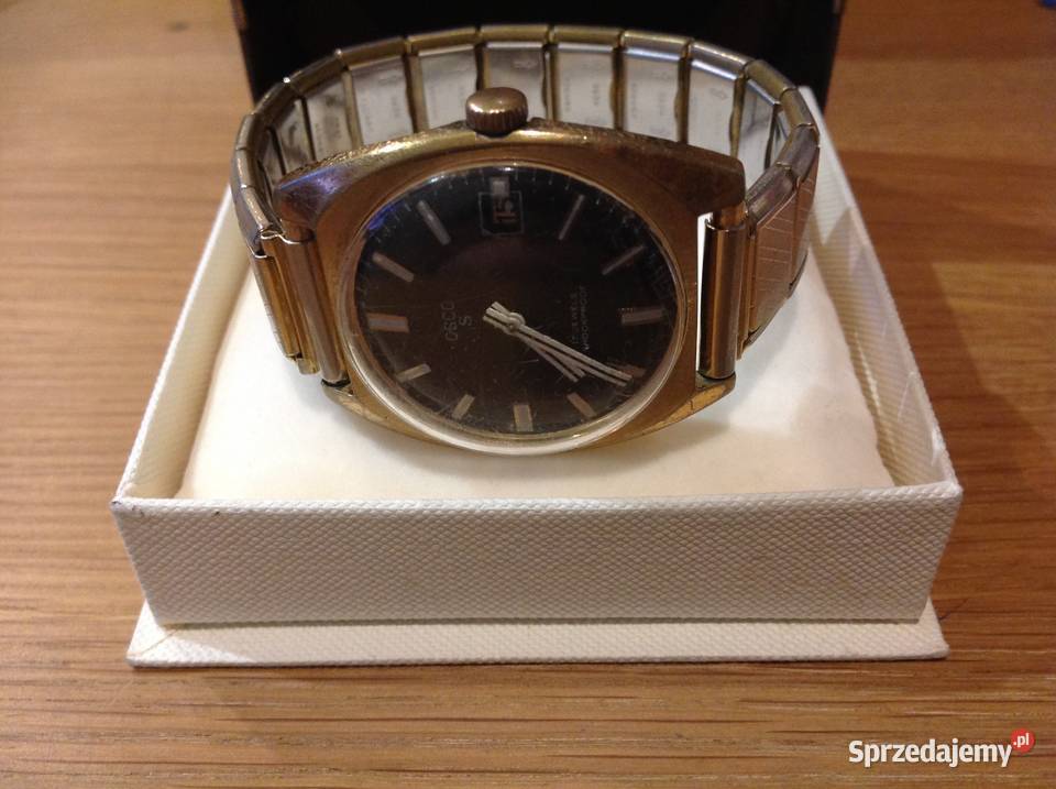 Stary Zegarek OSCO S 17 JEWELS SHOCKPROOF męskie Zegarki Nowa Sól sprzedam