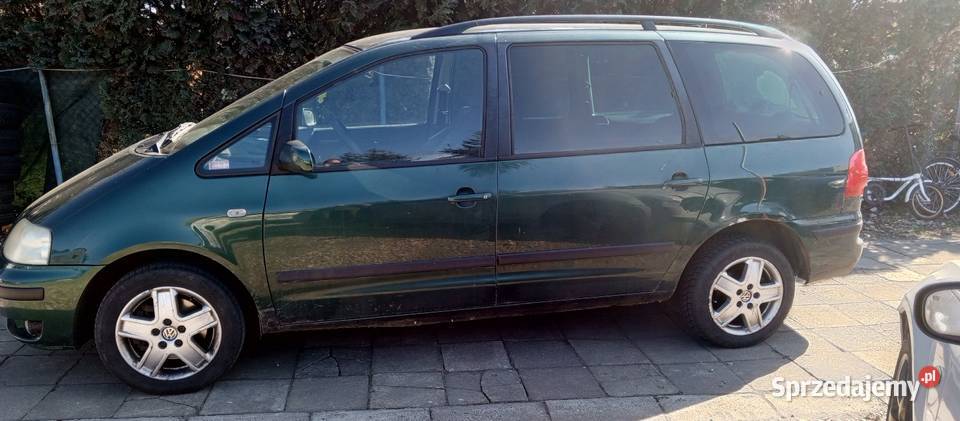 VW Sharan 19 TDISinik działaSprzęgło padłoBez manualna wielkopolskie Szamotuły