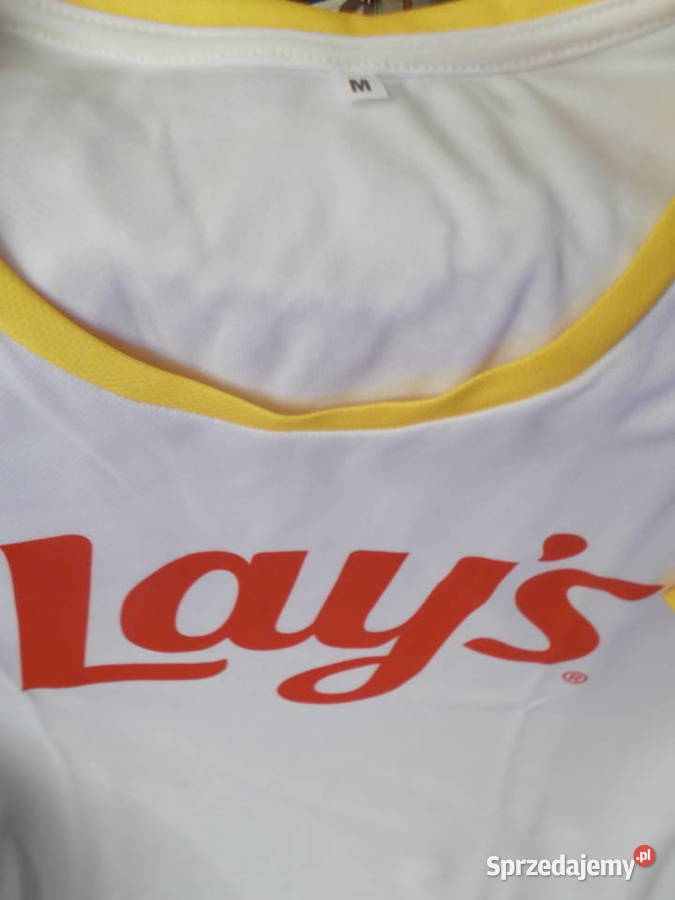 LAYSKoszulka SportowaNowaMŁadna Kolorystyka Szczecin