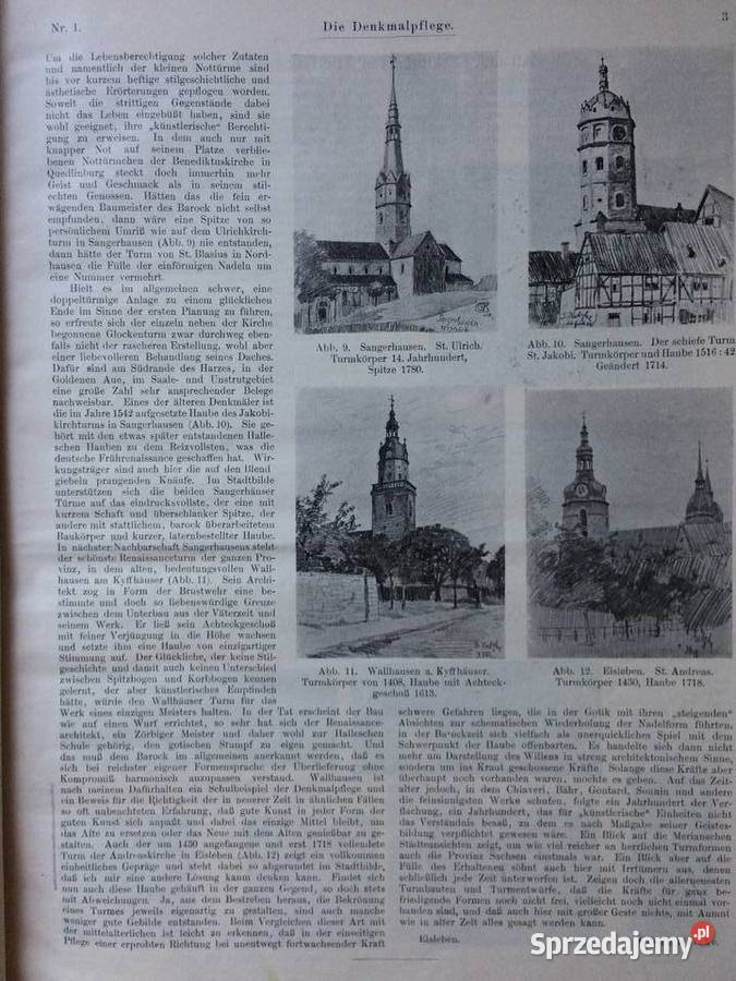 2877 Die Denkmalpflege Ochrona Zabytków