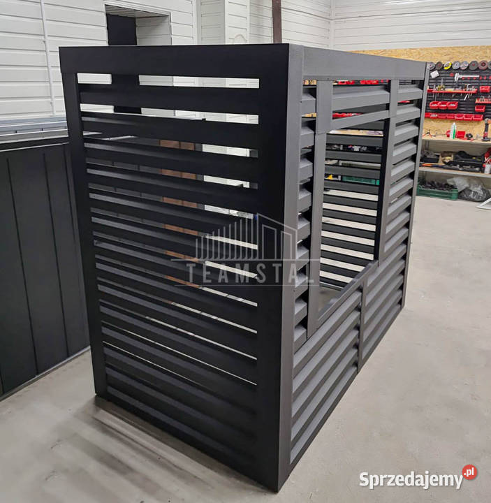 Osłona Pompy Ciepła 120x60x150 Antracyt Zabudowa Legnica