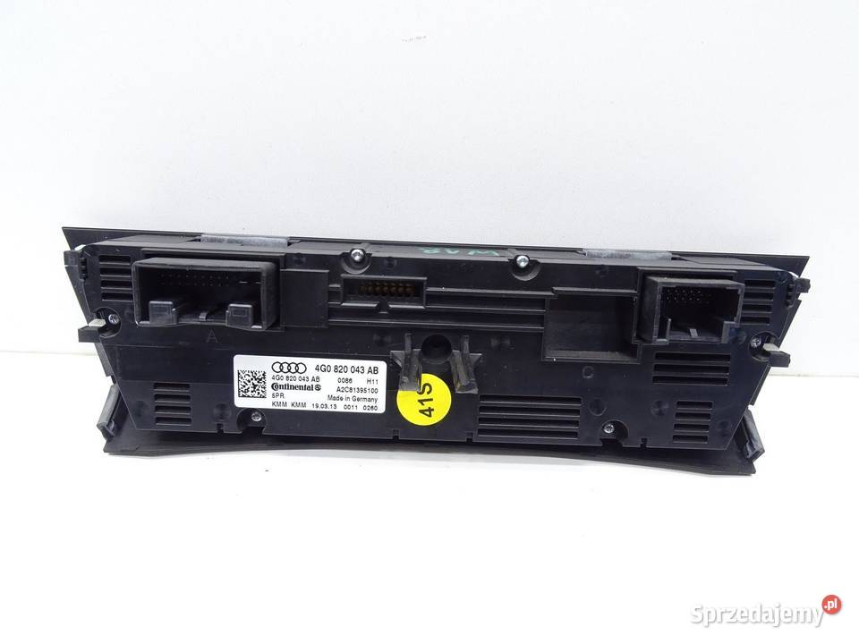 PANEL STEROWNIK NAWIEWU KLIMATYZACJI 4G0820043AB