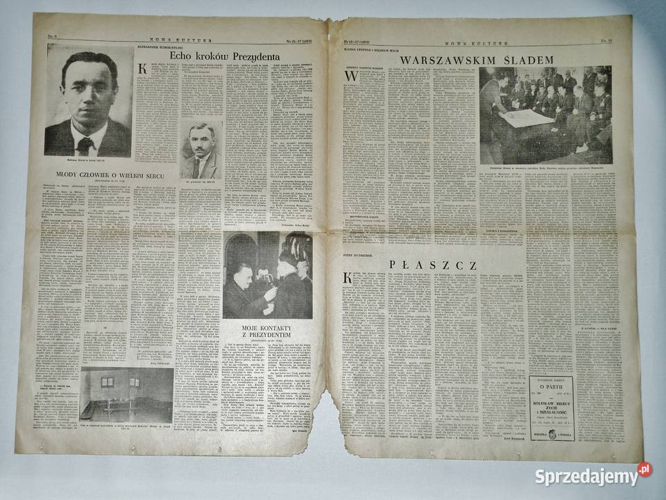 Nowa kultura tygodnik społecznoliteracki z PRL Antyki, Sztuka, Kolekcje Bydgoszcz