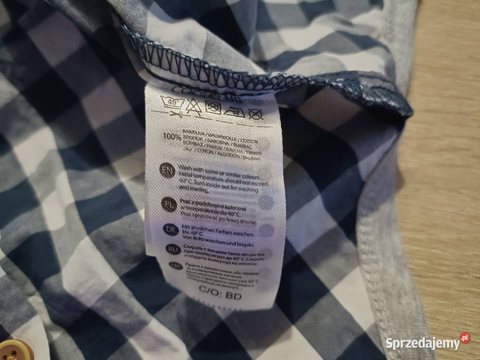 Koszulobody w kratę Cool Club 86