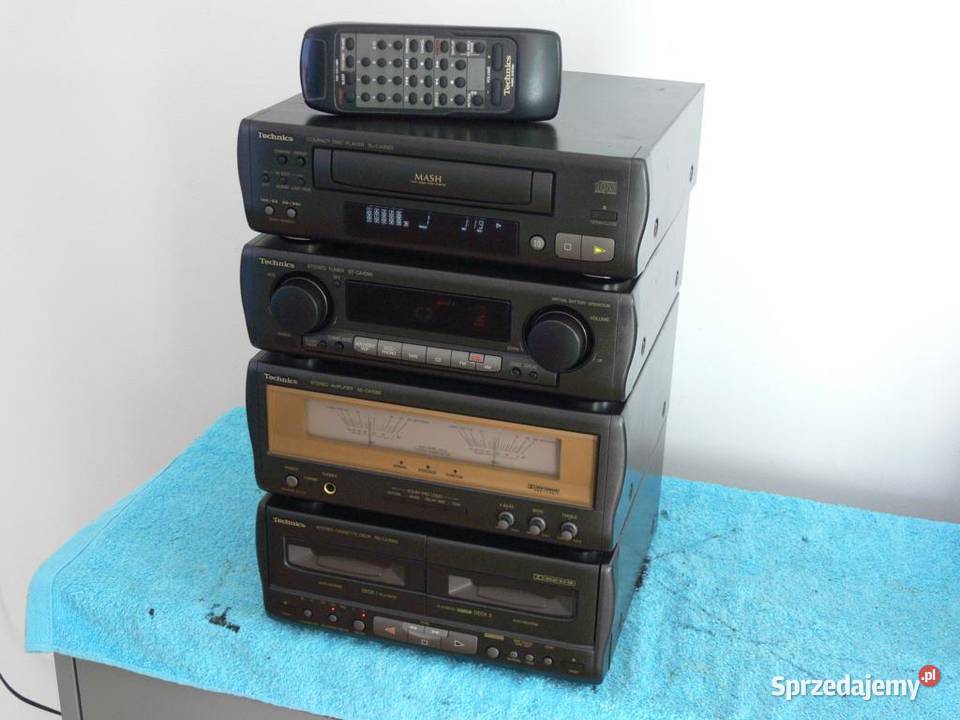 Wieża Technics SACA1080 pilot WYSYŁKA podkarpackie Jasło