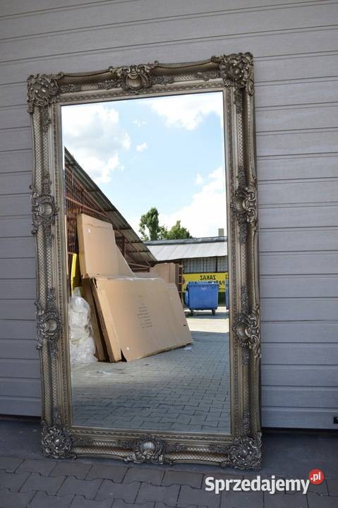 srebrne LUSTRO srebro RAMA 212x122 EKSPOZYCJA Kraków