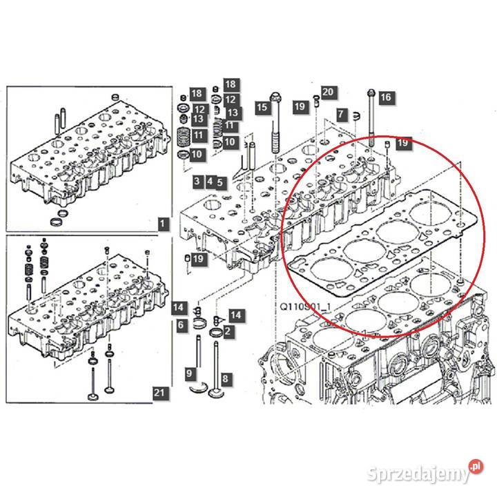 Uszczelka pod głowice 100 mm LS P7030 LS P7030 podkarpackie Tajęcina sprzedam