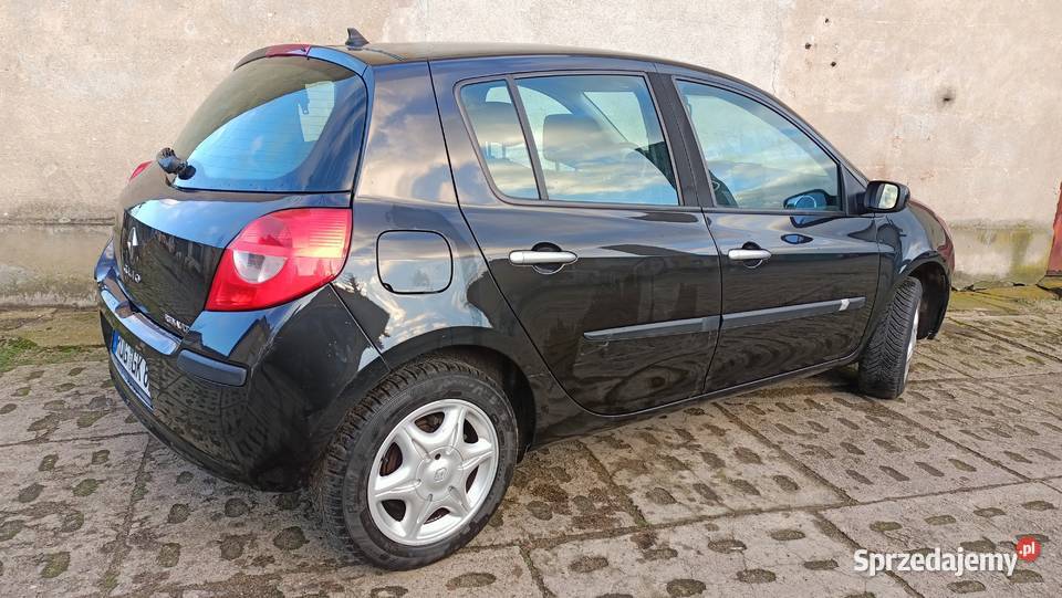 Clio III 1 6benzyna 89 5 drzwi Czarne Klima Alu Stargard sprzedam