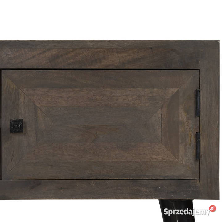 Szafka pod telewizor lite drewno mango 140 x 30 Warszawa