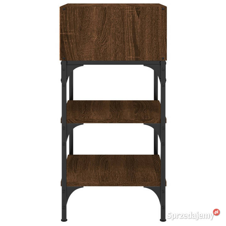 Stoliki nocne 2 brązowy dąb 35x345x70 WM825892 Warszawa