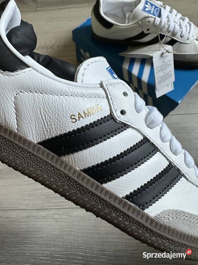 Adidas Samba OG B75806 White Black r 36 23 nowe Wrocław