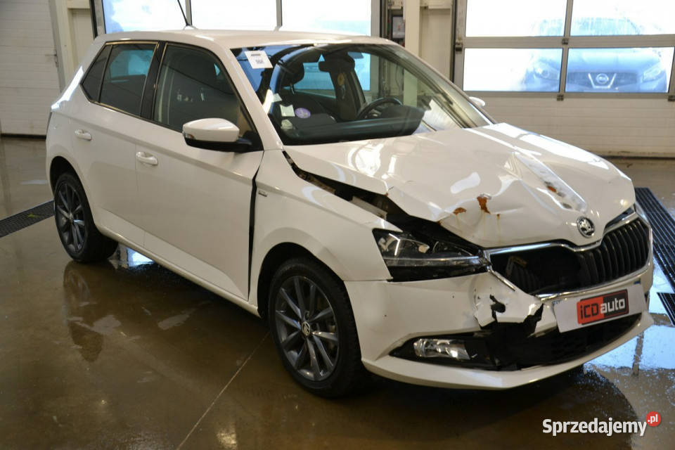 koda Fabia edition 10 mpi benzyna 75 klima ledy Rok produkcji 2019 Kęty